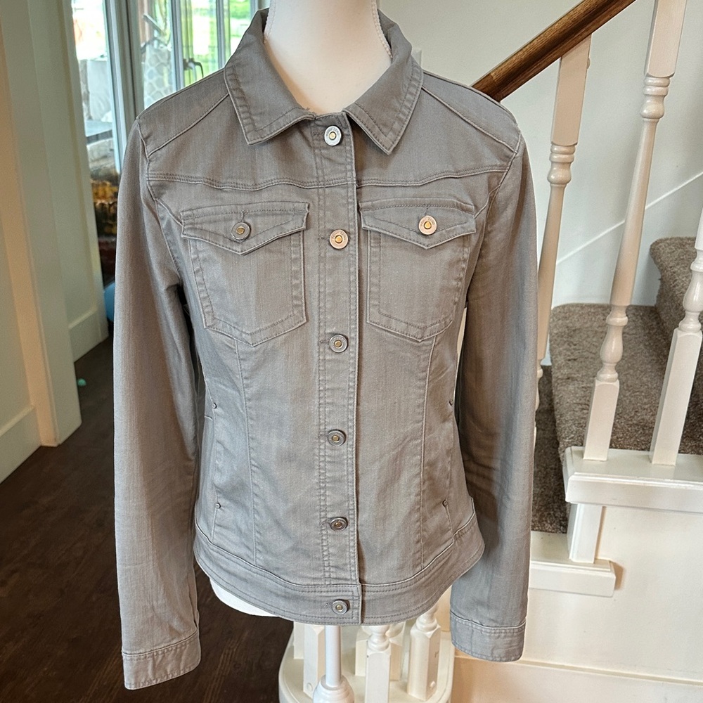 Point zero denim grey jacket